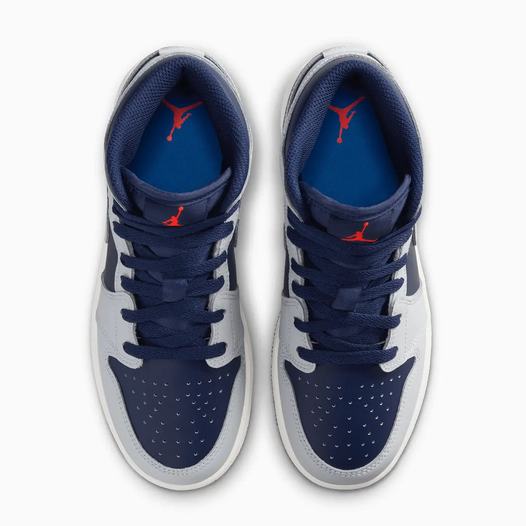 Kid's Air Jordan 1 Mid "Blue Void" Grade School