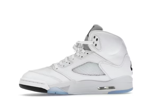 Air Jordan 5 Retro 'White Metallic Silver' (2026)