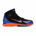 Nike Huarache 2K4 Knicks Black Varsity Royal Safety Orange IV0345-001 lateral view