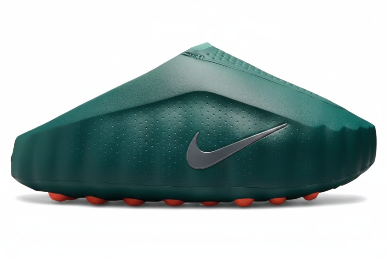 Nike Mule – Mineral Slate / Hyper Crimson (HQ4307-300)