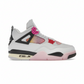 Air Jordan 4 Retro SE Craft Off White Fire Pink JA1135-100 lateral view