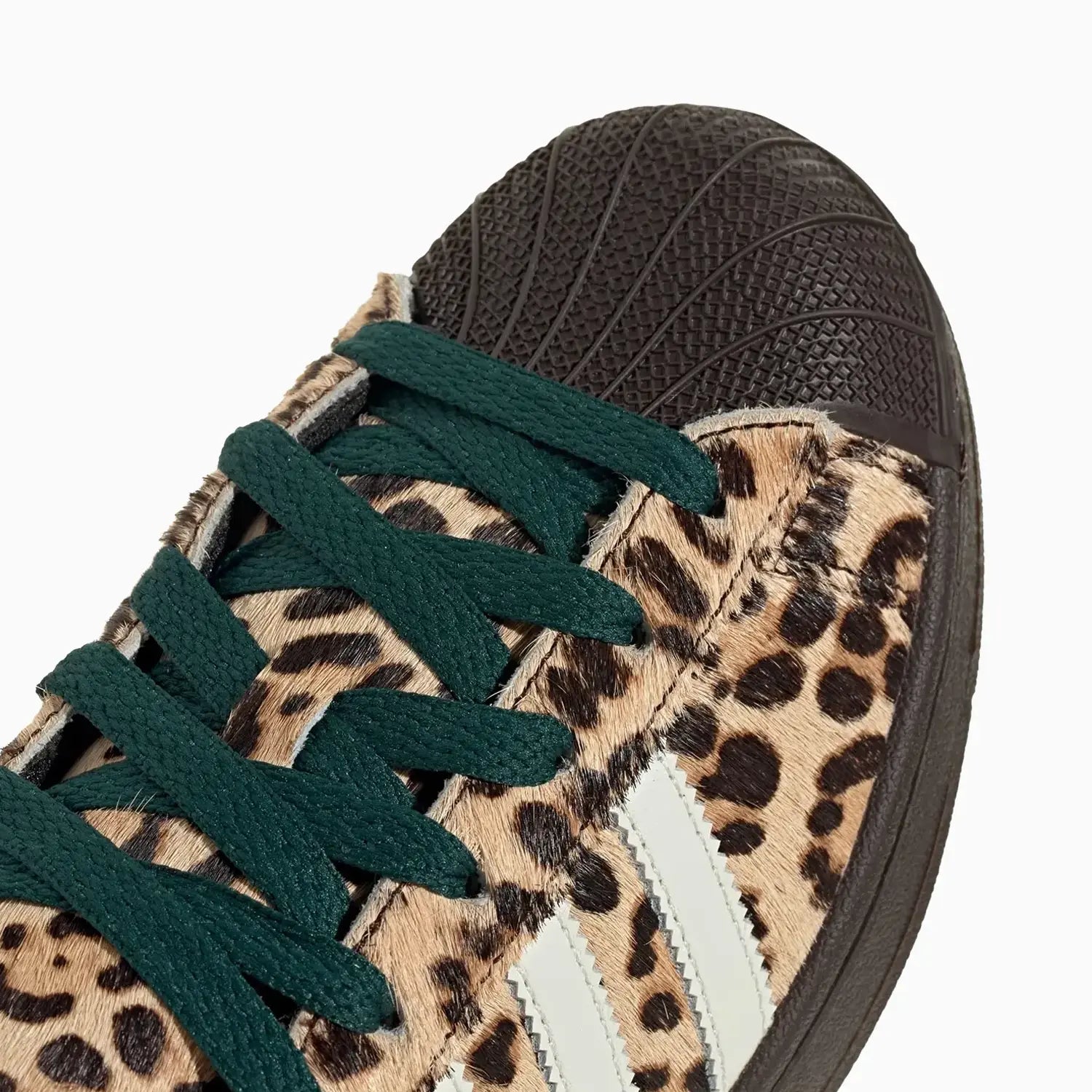 Women's Superstar II "Leopard Dark Brown Ivory"