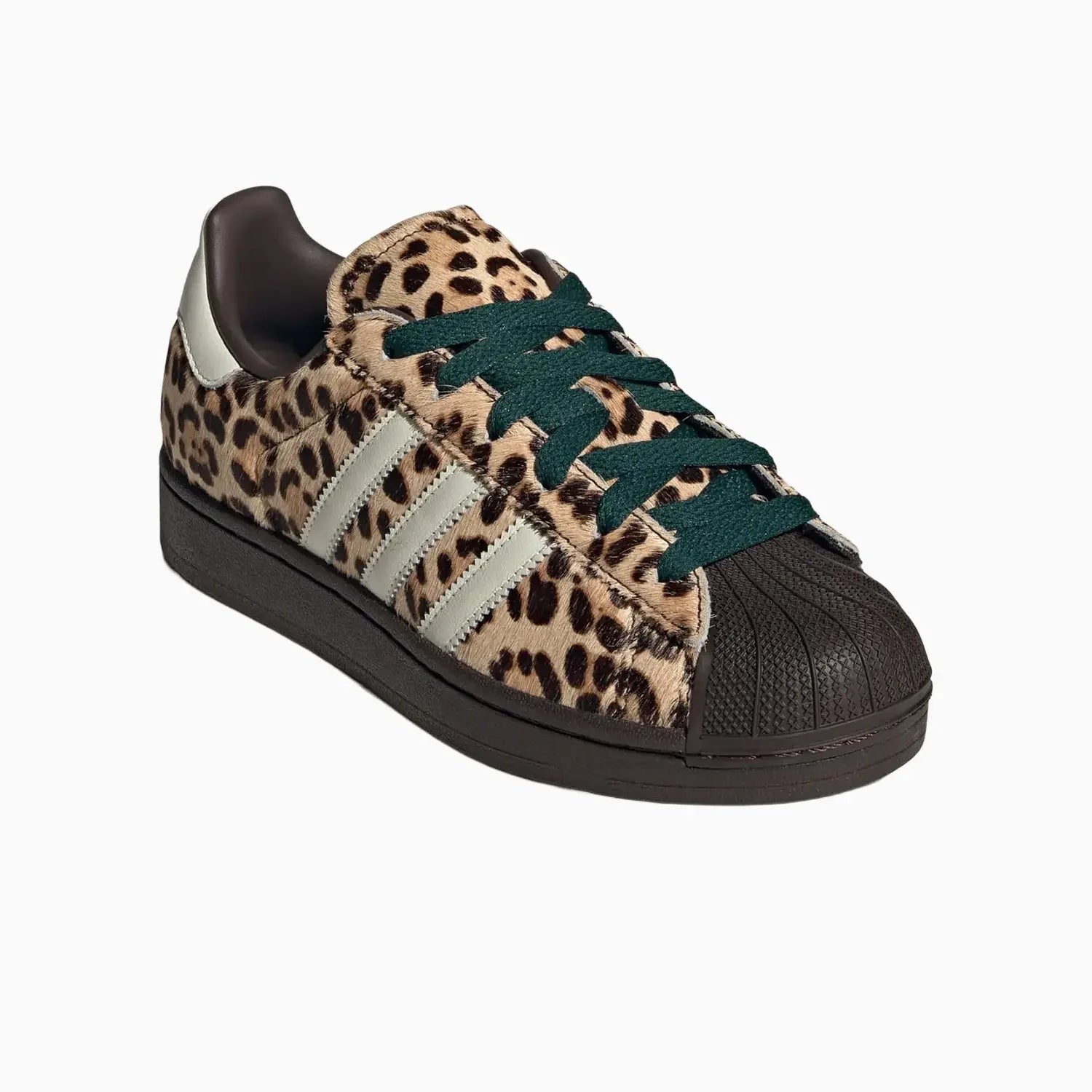 Women's Superstar II "Leopard Dark Brown Ivory"