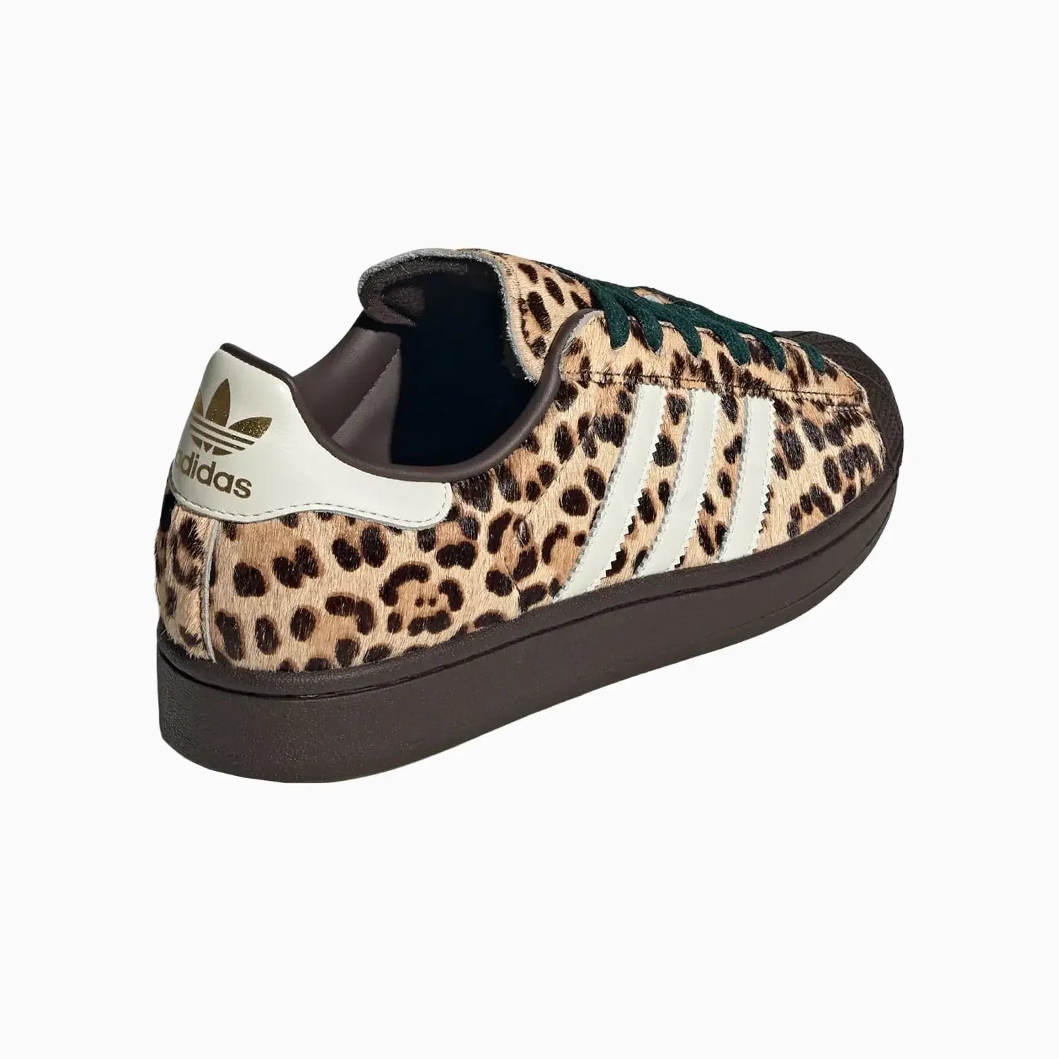 Women's Superstar II "Leopard Dark Brown Ivory"
