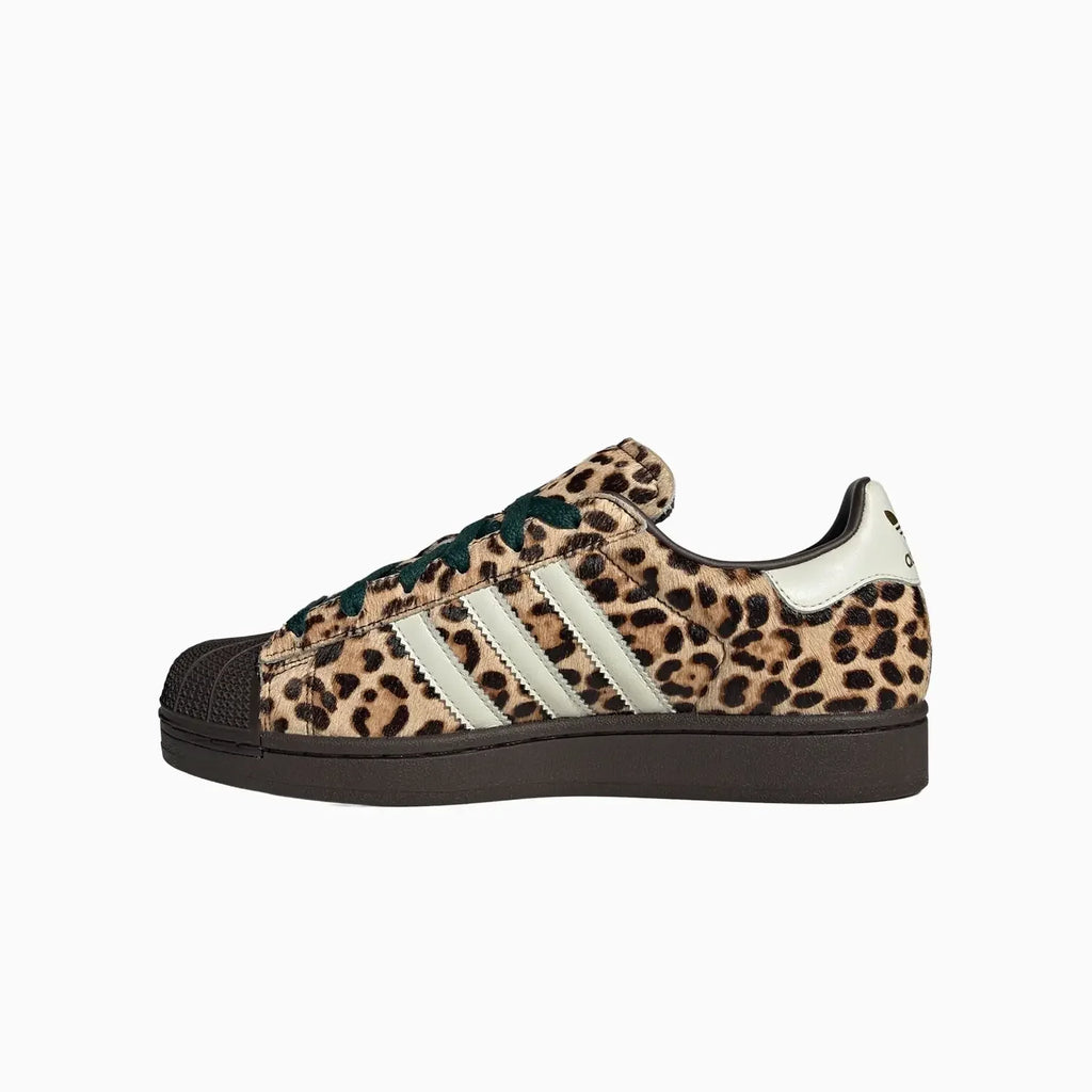 Women's Superstar II "Leopard Dark Brown Ivory"