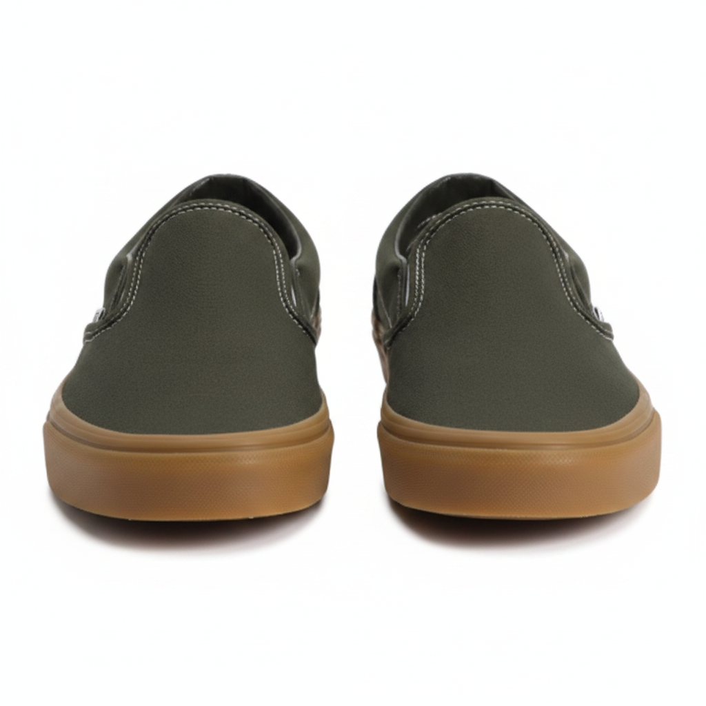 Vans Classic Slip-On - Olive/Gum Unisex