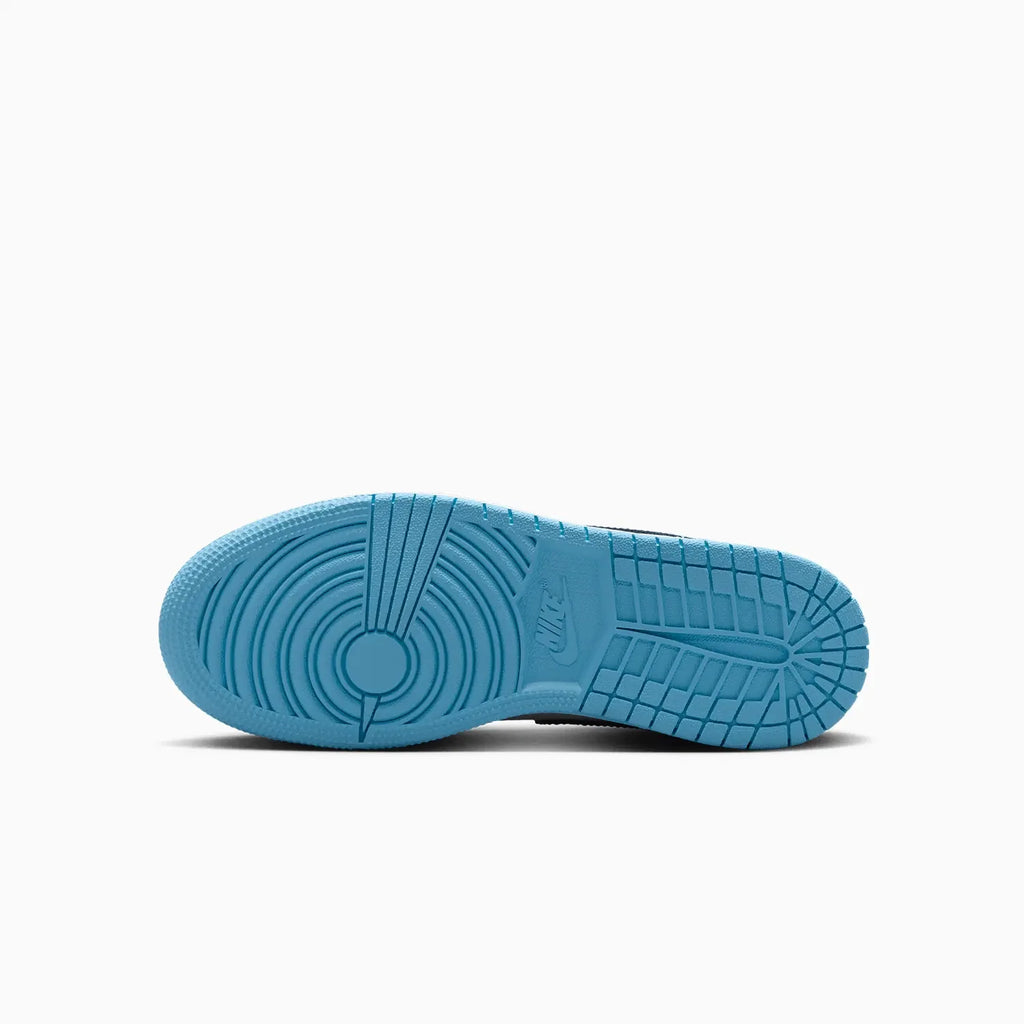 Kid's Air Jordan 1 Low "Sail Blue Chill" Grade School