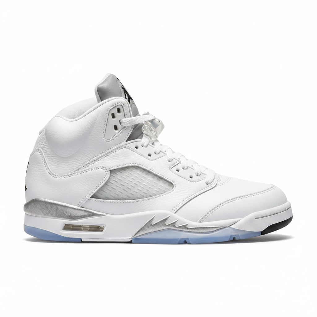 Air Jordan 5 Retro 'White Metallic Silver' (2026)