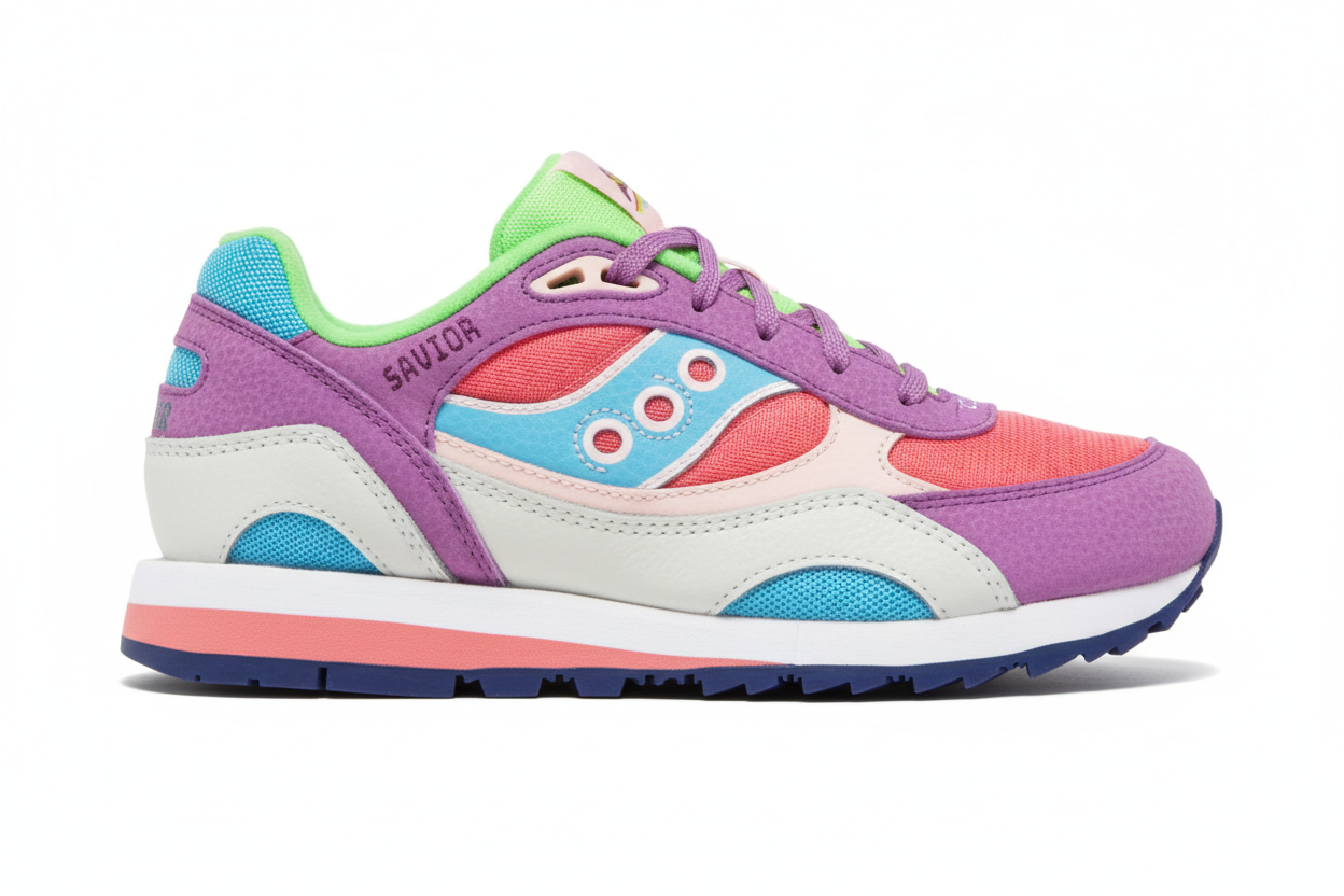 Saucony Shadow 6000 Jae Tips To Do List Pink (Kids)