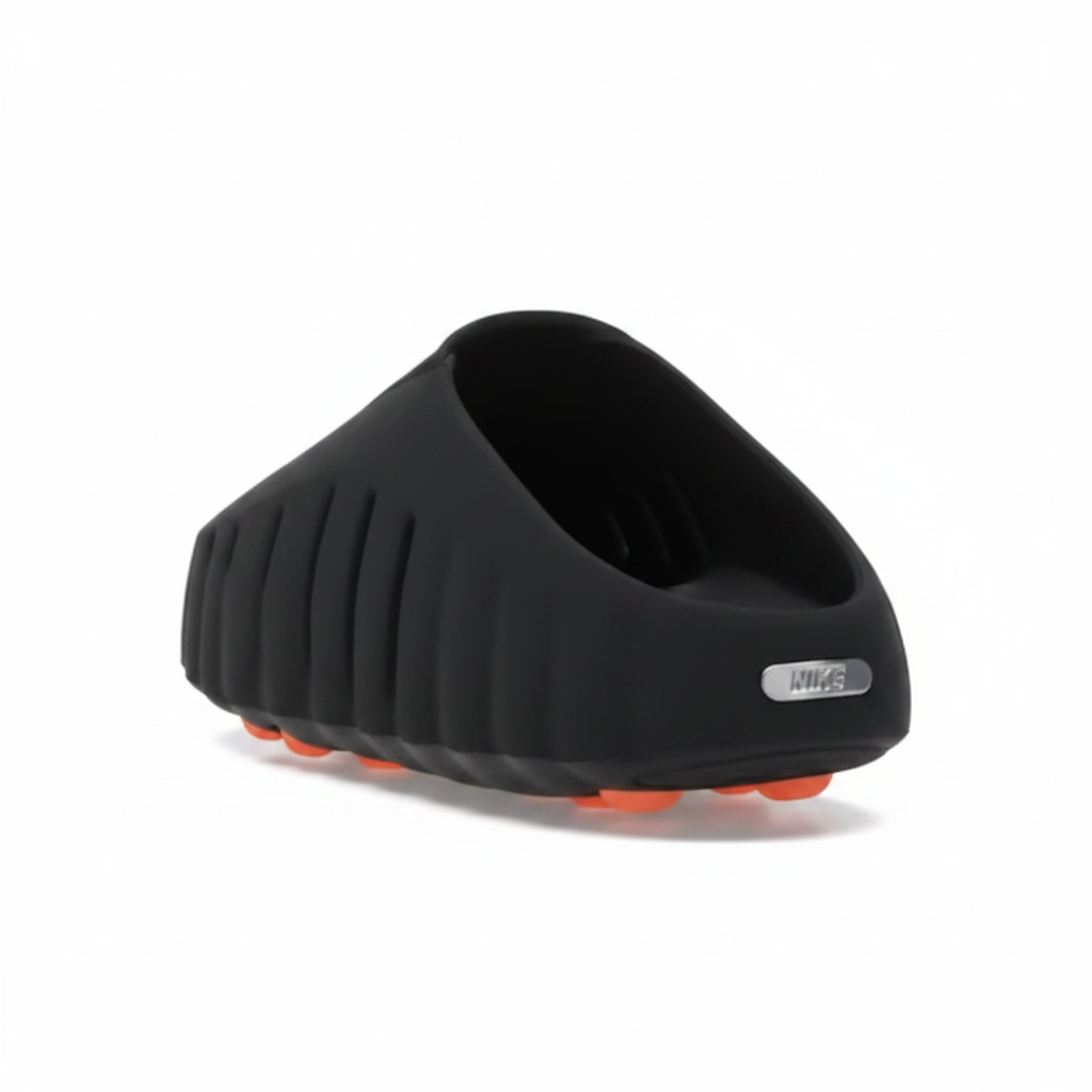 Nike Air Moc Slide Black Hyper Crimson