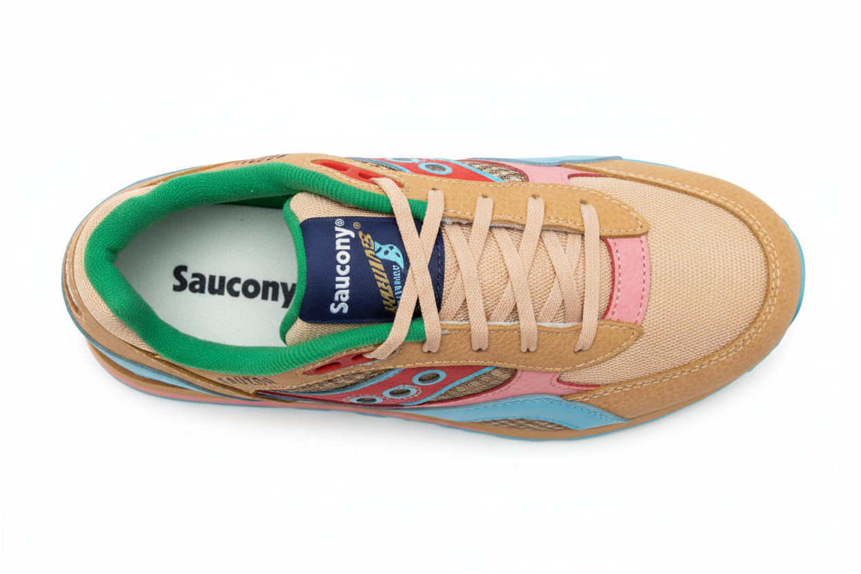 Saucony Shadow 6000 Jae Tips To Do List Tan (Kids)