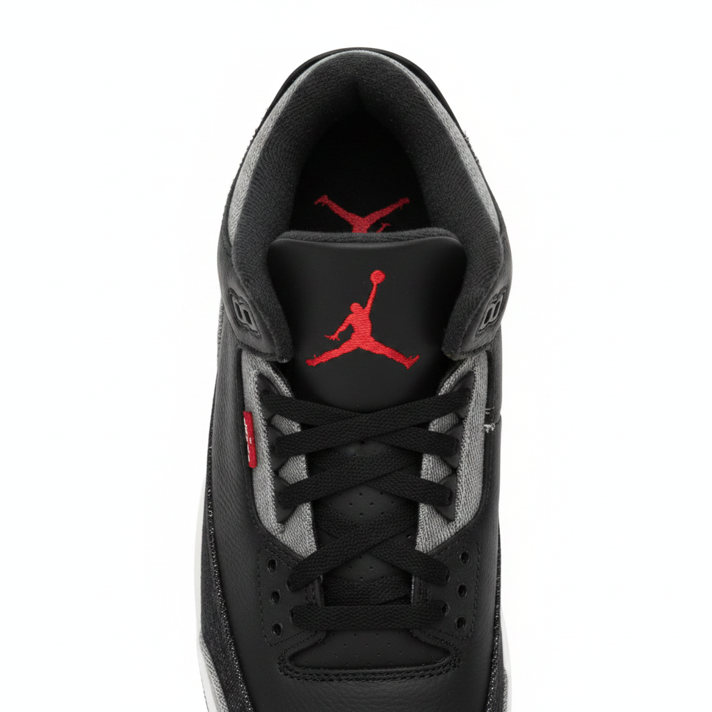 Air Jordan 3 Retro SP Levi's – Denim/Black/Gym Red (IR0914-400)