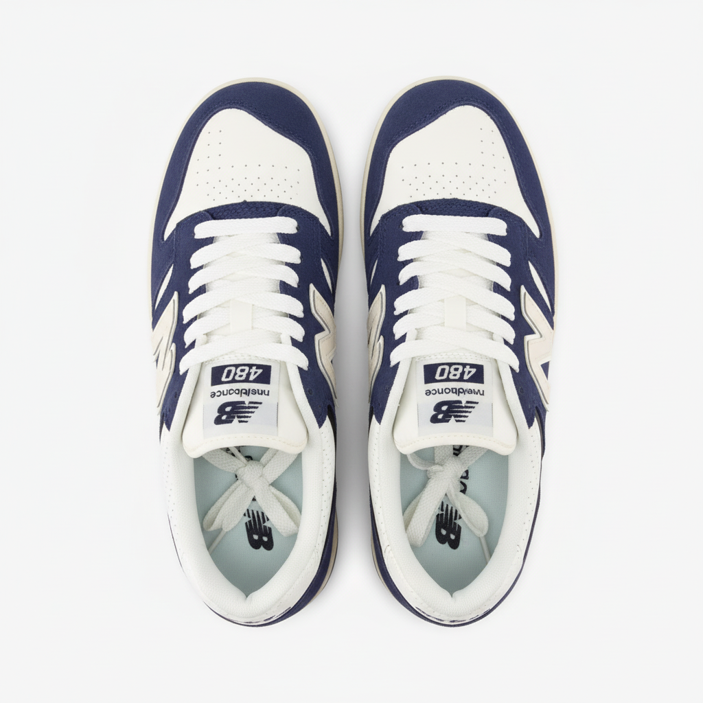 New Balance 480 Navy Sea Salt