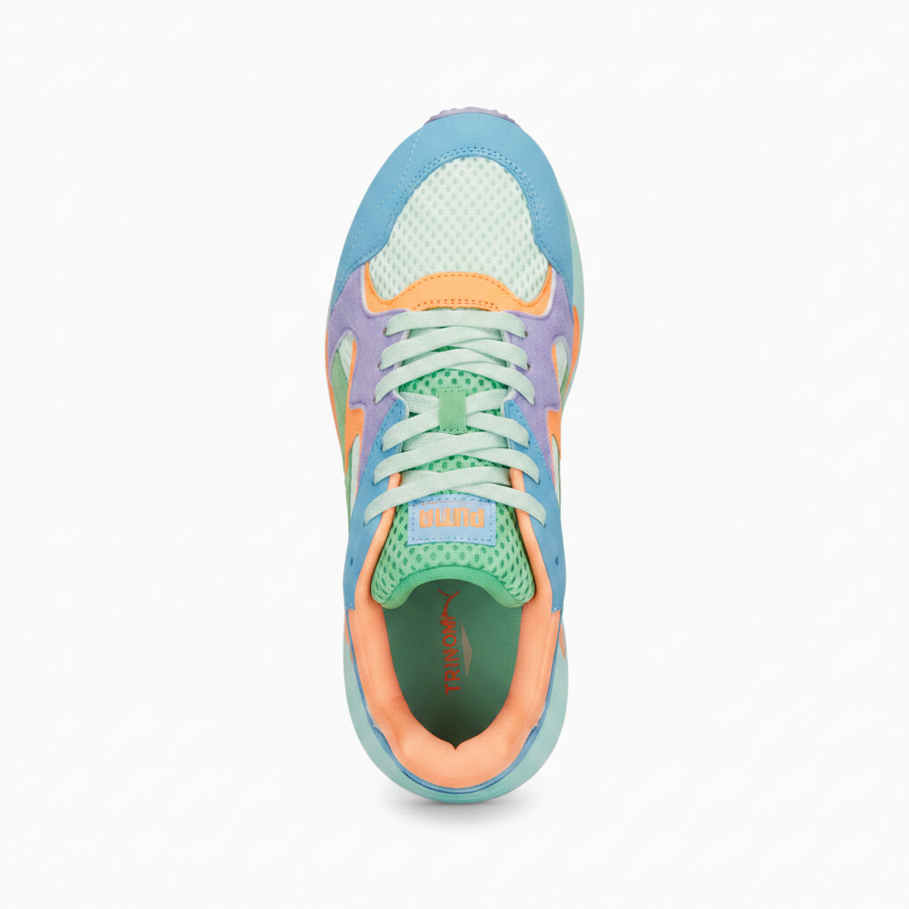 PUMA Fair Aqua/Sweet Lavender Trinomic Sneakers